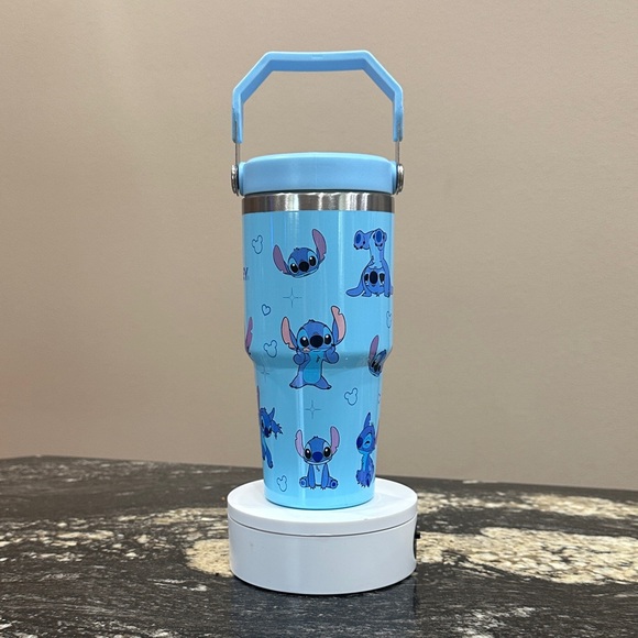 Stanley Other - Stanley Light Blue Stitch Pattern Travel Tumbler